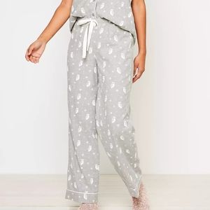 Loft owl pajama pants